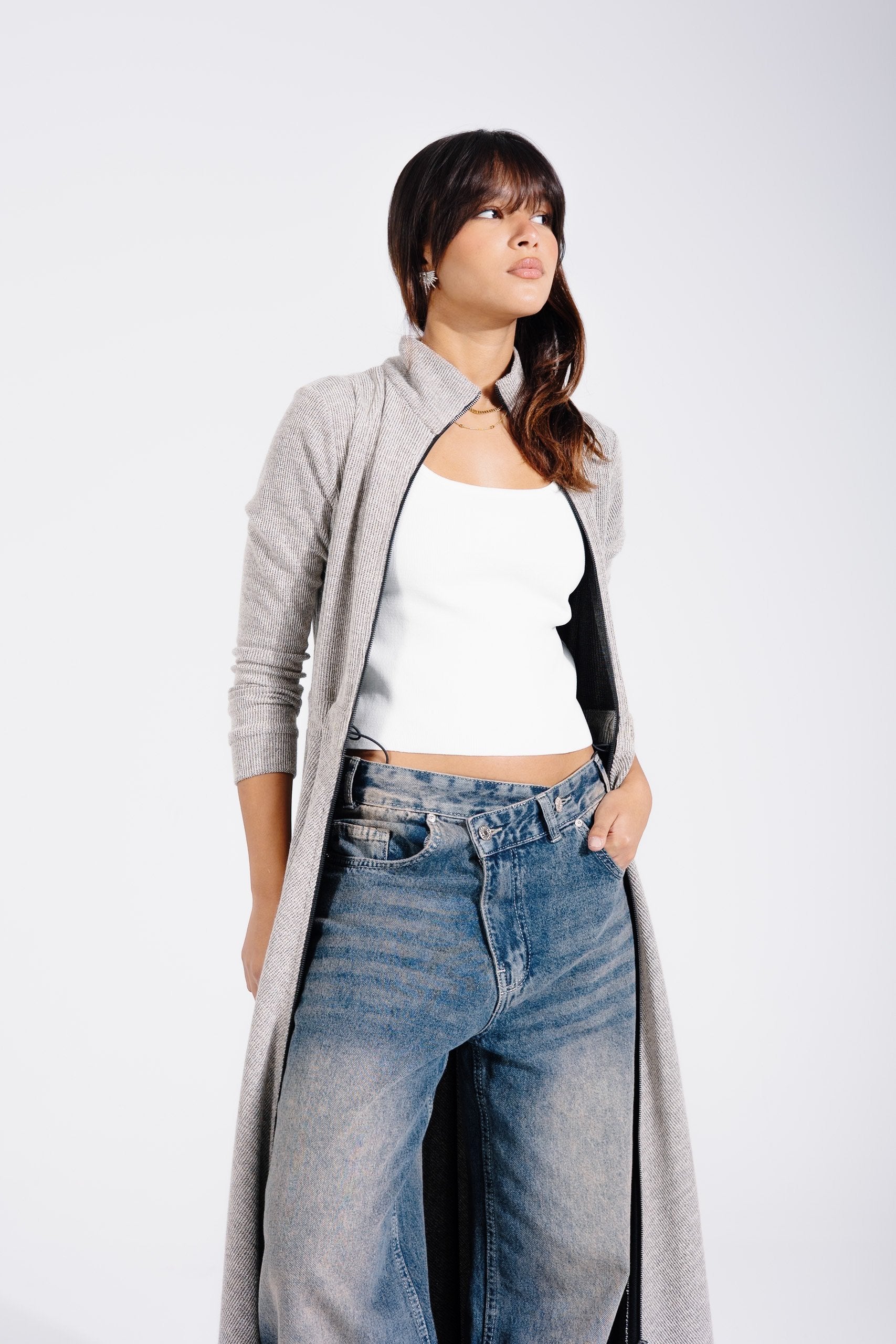 Victoria Dress | Greige