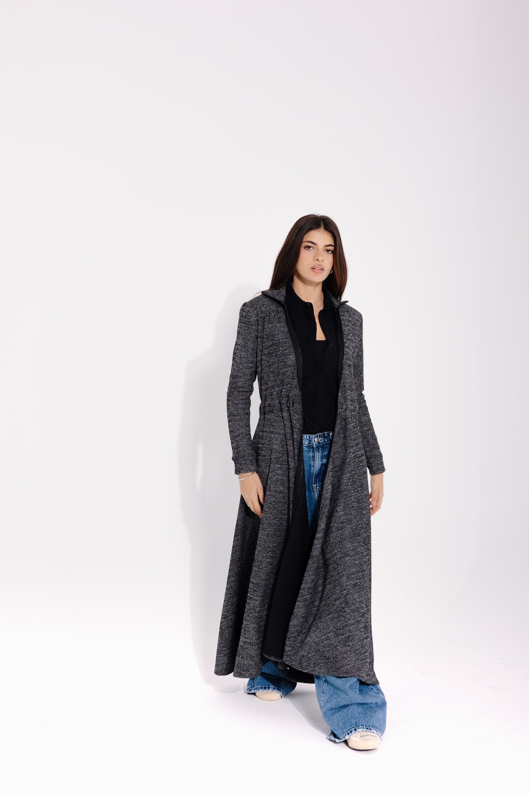 Victoria Dress | Dark Grey