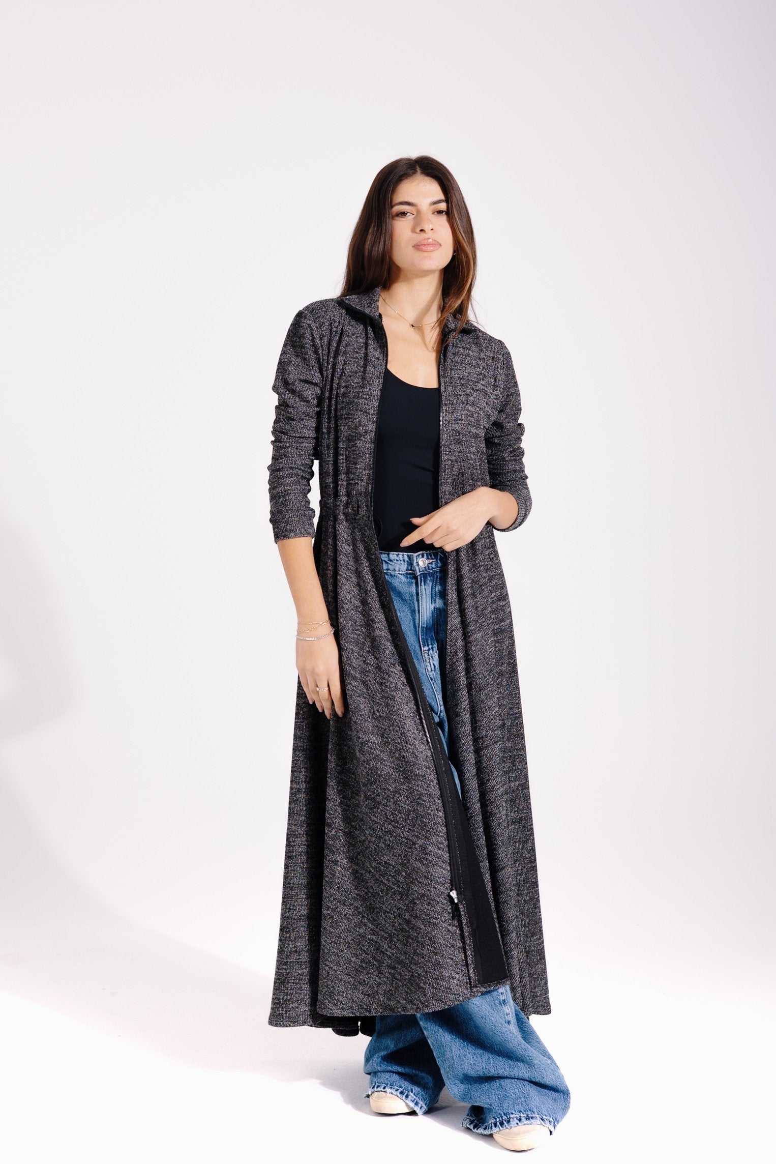 Victoria Dress | Dark Grey