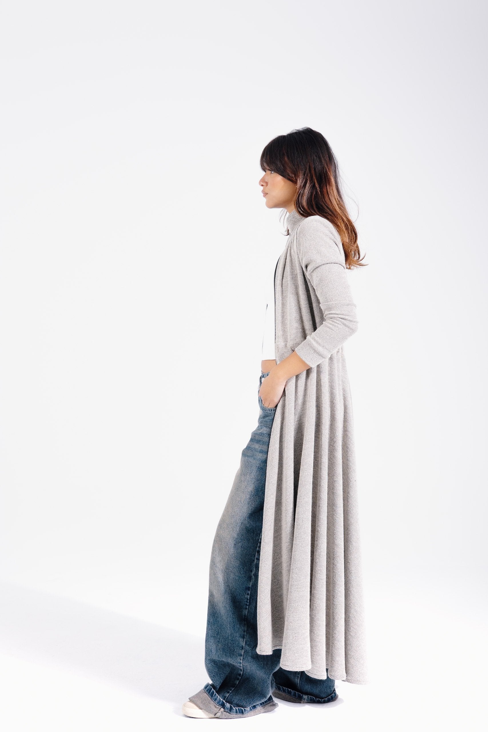 Victoria Dress | Greige