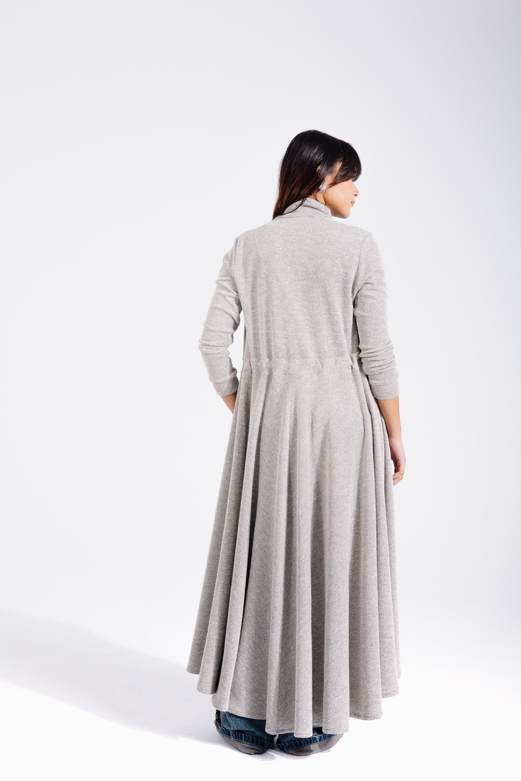 Victoria Dress | Greige