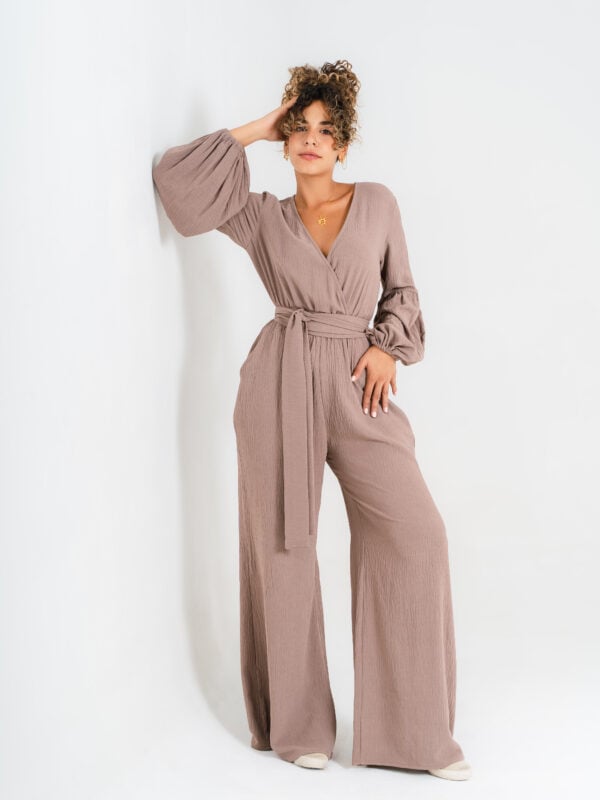 Moana Jumpsuit | Latte