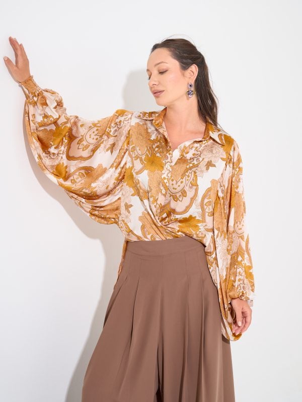 Robin Blouse | Caramel Milk