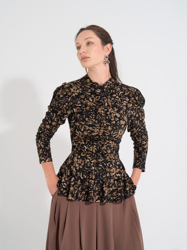 Sparrow Blouse | Toffee