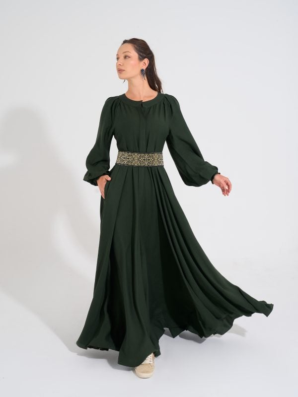 Sol Dress | Dark Olive