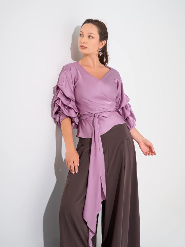Swan Blouse | Pink