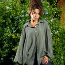 Sasha Linen Shirt Olive