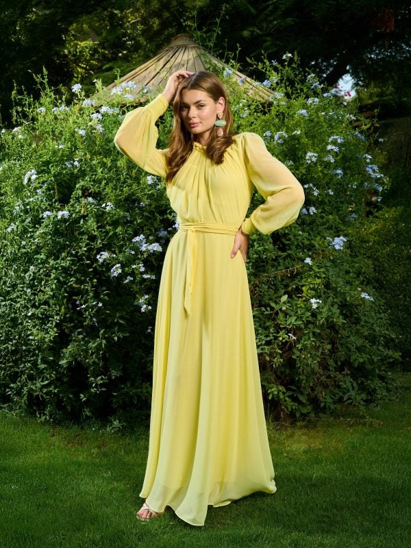 Elsa Dress | Butter Yellow