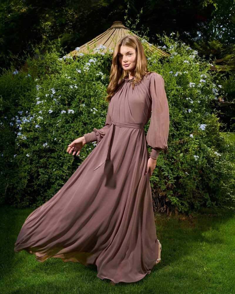 Elsa Chiffon Dress 19