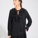 Angelina Blouse Black7