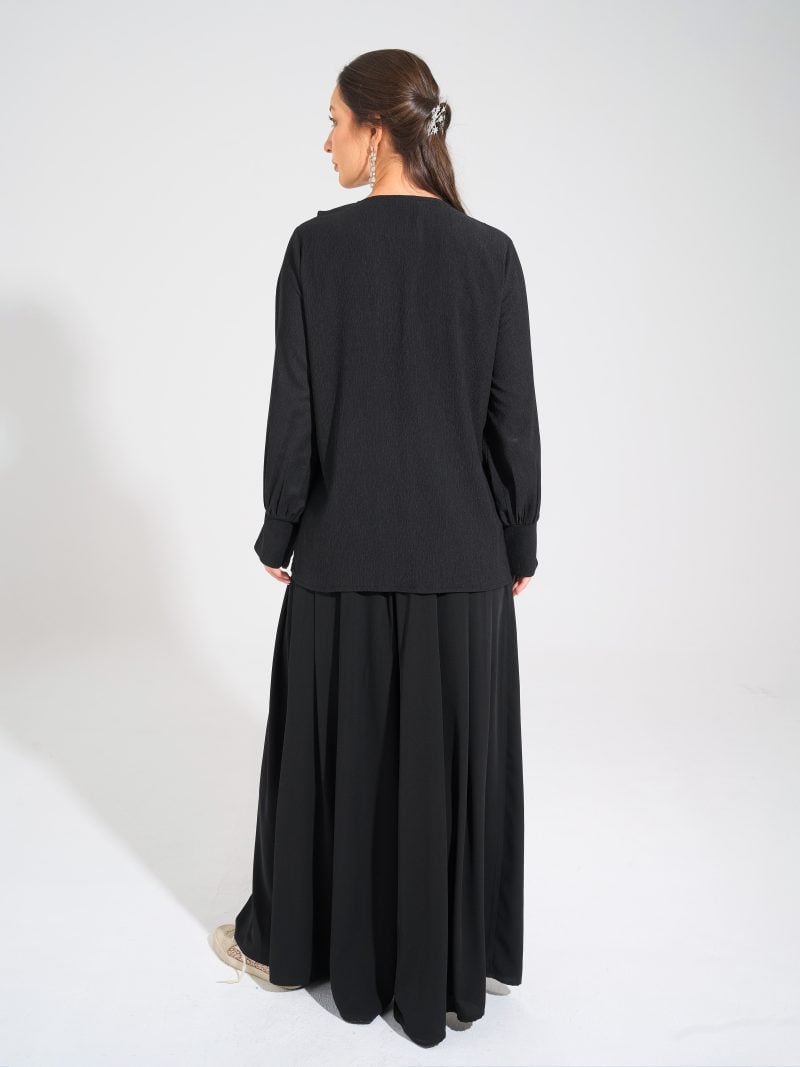 Angelina Blouse Black9