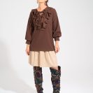Angelina Blouse Cocoa Brown3