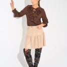 Angelina Blouse Cocoa Brown4
