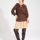 Angelina Blouse Cocoa Brown6