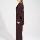 Mia jumpsuit Chocolate Brown1