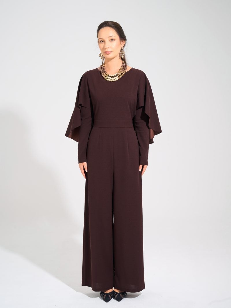 Mia jumpsuit Chocolate Brown10