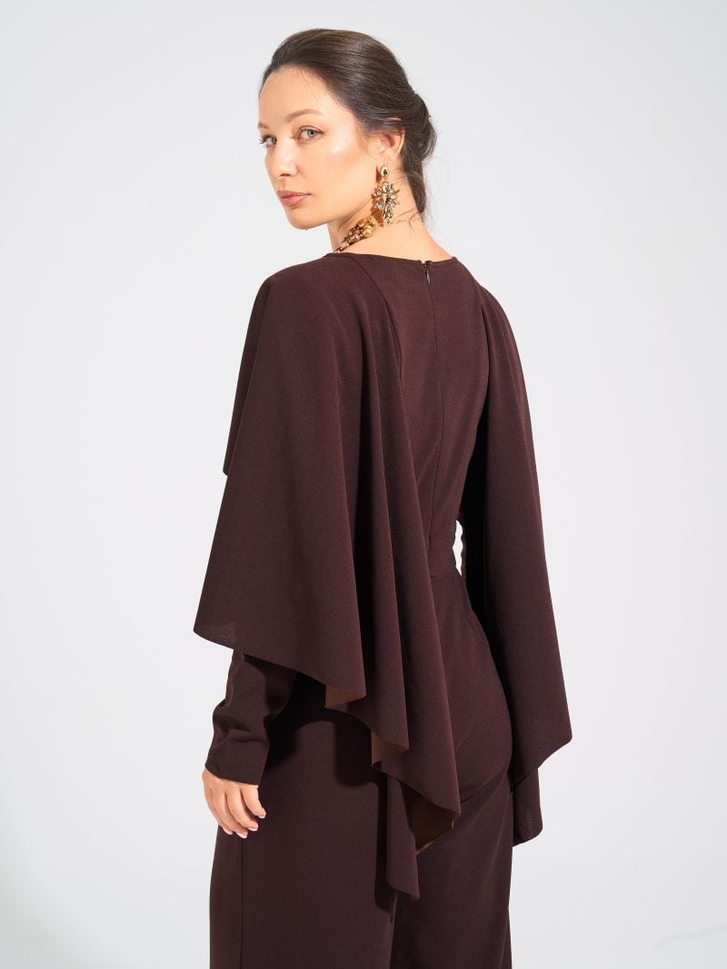 Mia jumpsuit Chocolate Brown11