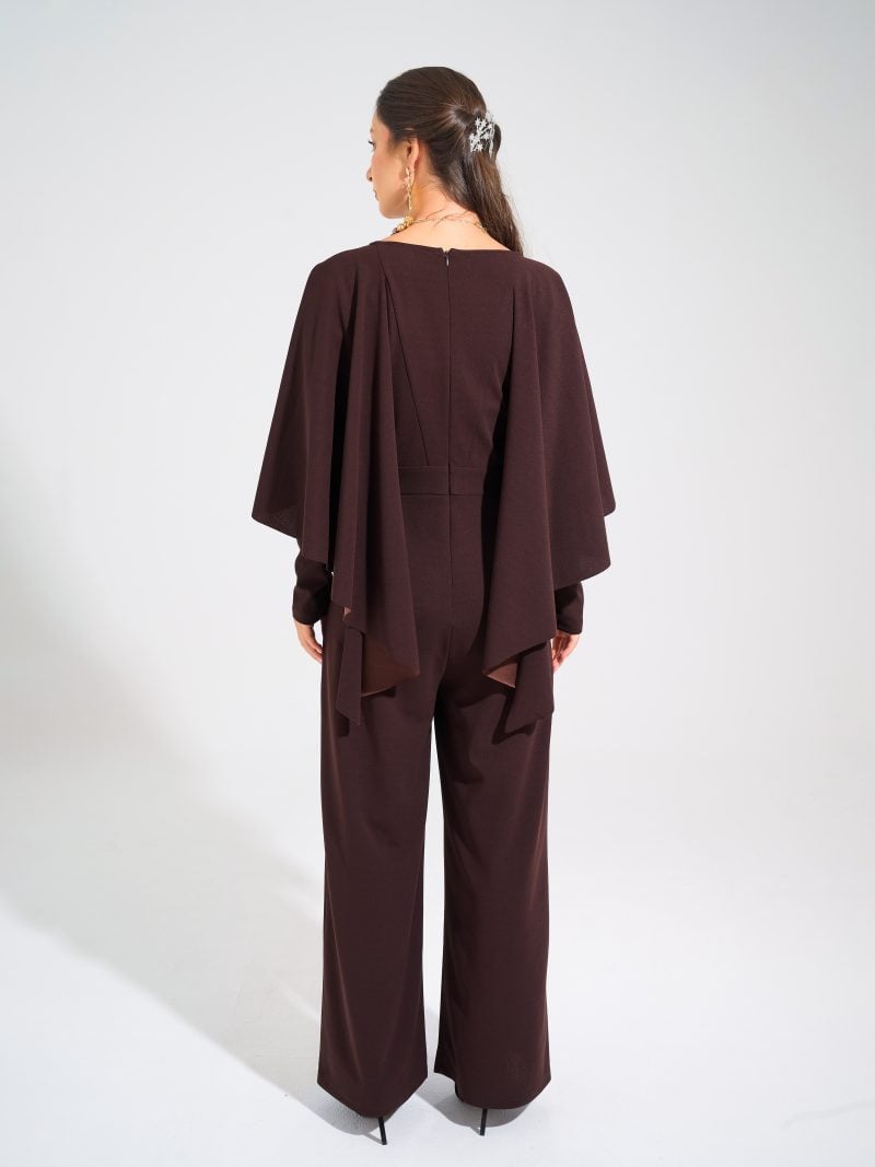 Mia jumpsuit Chocolate Brown12