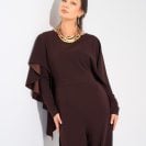 Mia jumpsuit Chocolate Brown4