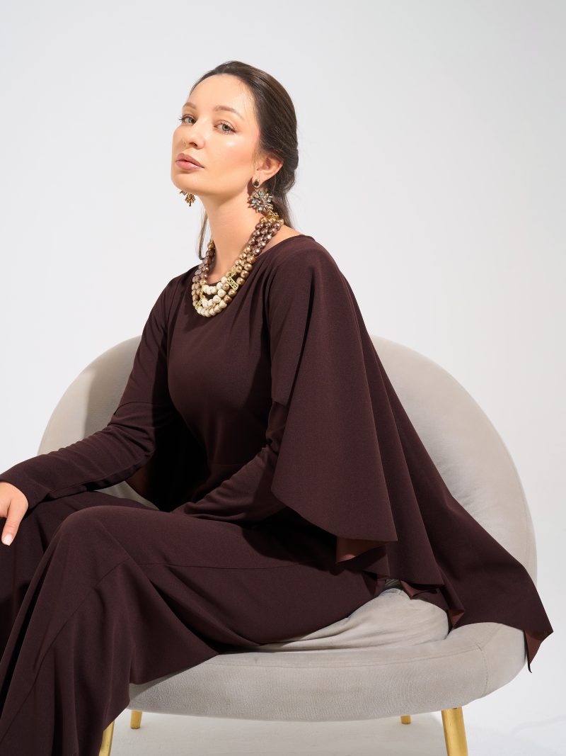 Mia jumpsuit Chocolate Brown6