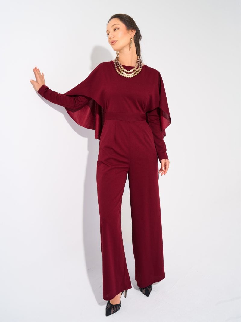 Mia jumpsuit Dark Red3