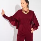 Mia jumpsuit Dark Red4