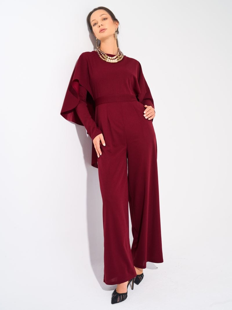 Mia jumpsuit Dark Red6