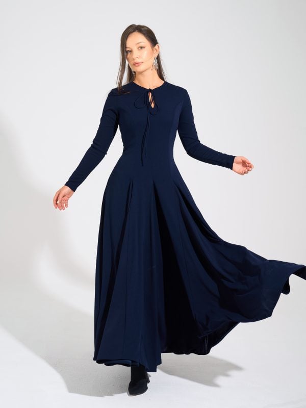 Freya Dress | Navy Blue