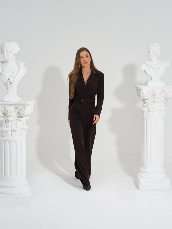 Formal jumpsuit | Dark Brown